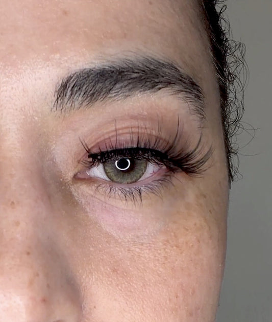 Labo Glam Temptress 25mm Cat Eye Faux Mink Lashes | Lifted Glam Strip Lashes Reusable