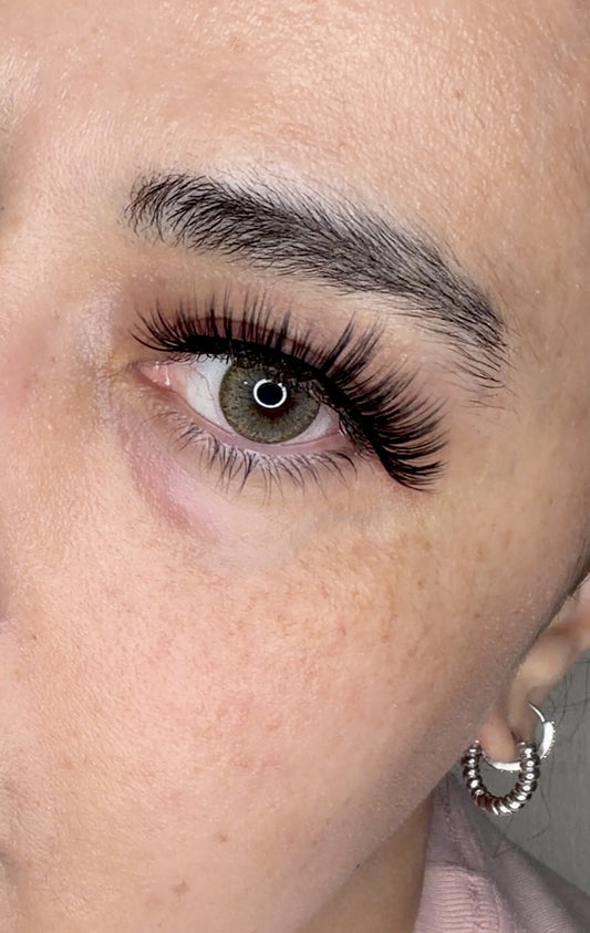 Labo Glam Soft Life 25mm Natural Faux Mink Lashes | Light Airy Strip Lashes Reusable