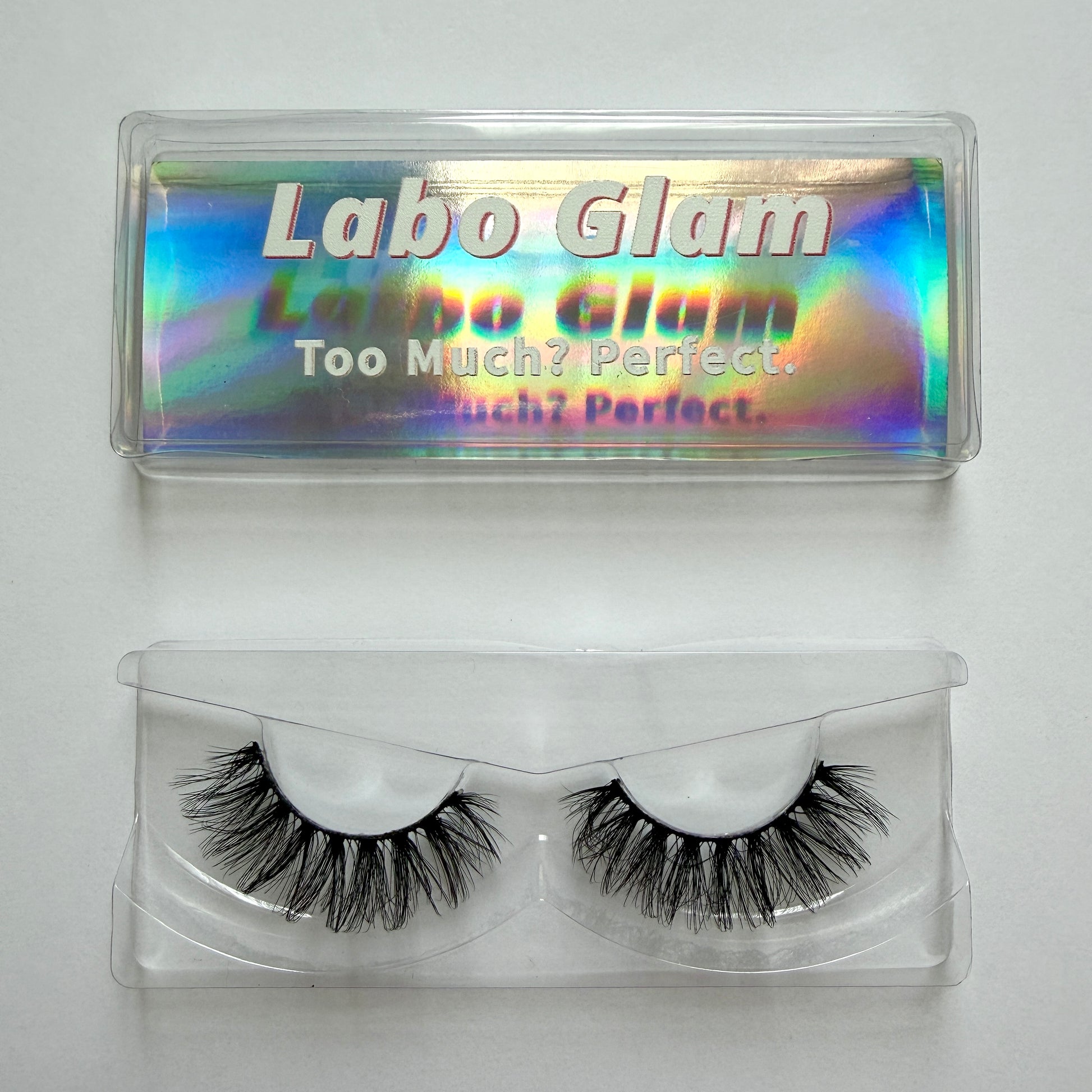 Wispy Cat Eye False Eyelashes 25mm Strip Lashes Touché by Labo Glam
