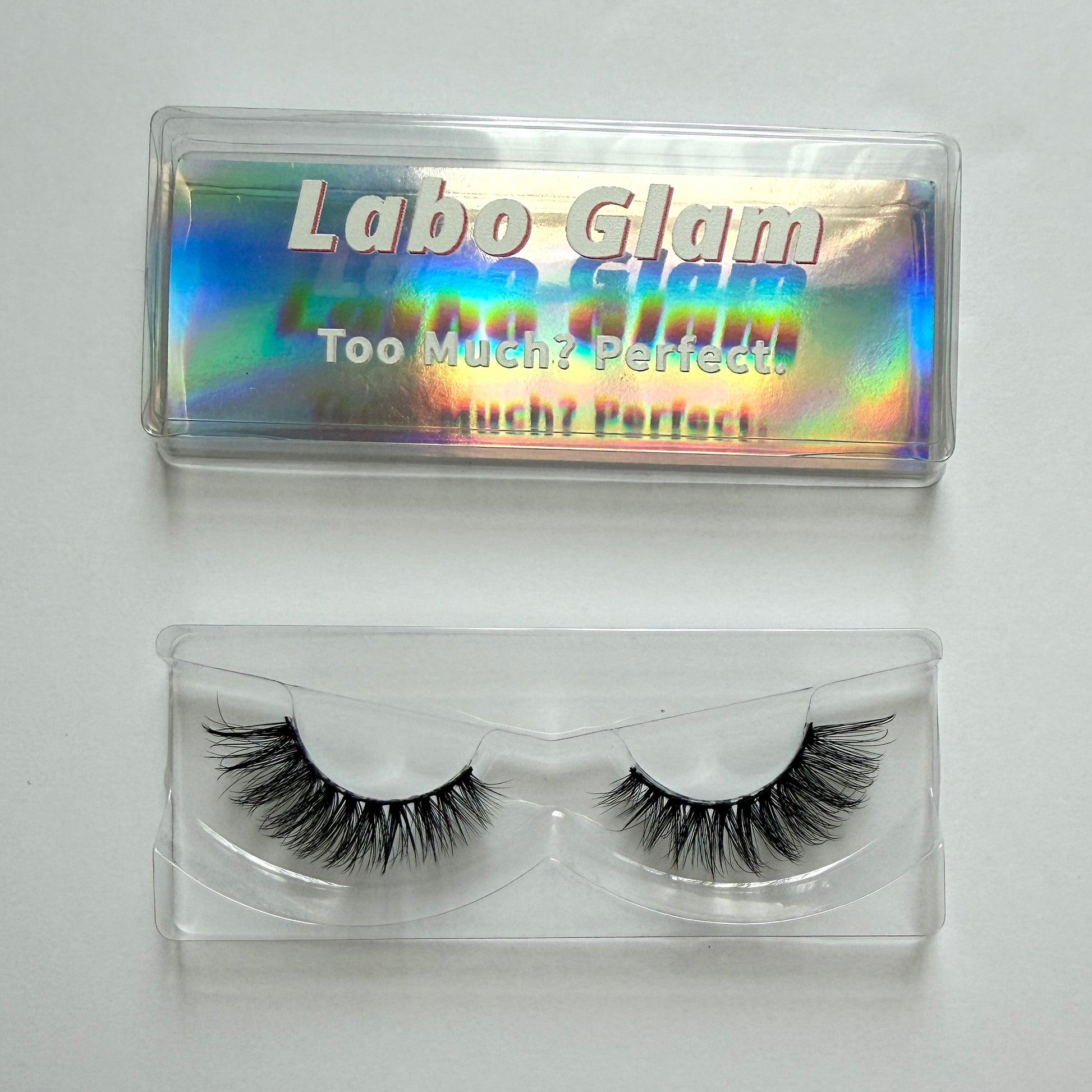Dense Dramatic Spiky False Eyelashes 25mm Strip Lashes Showstopper by Labo Glam