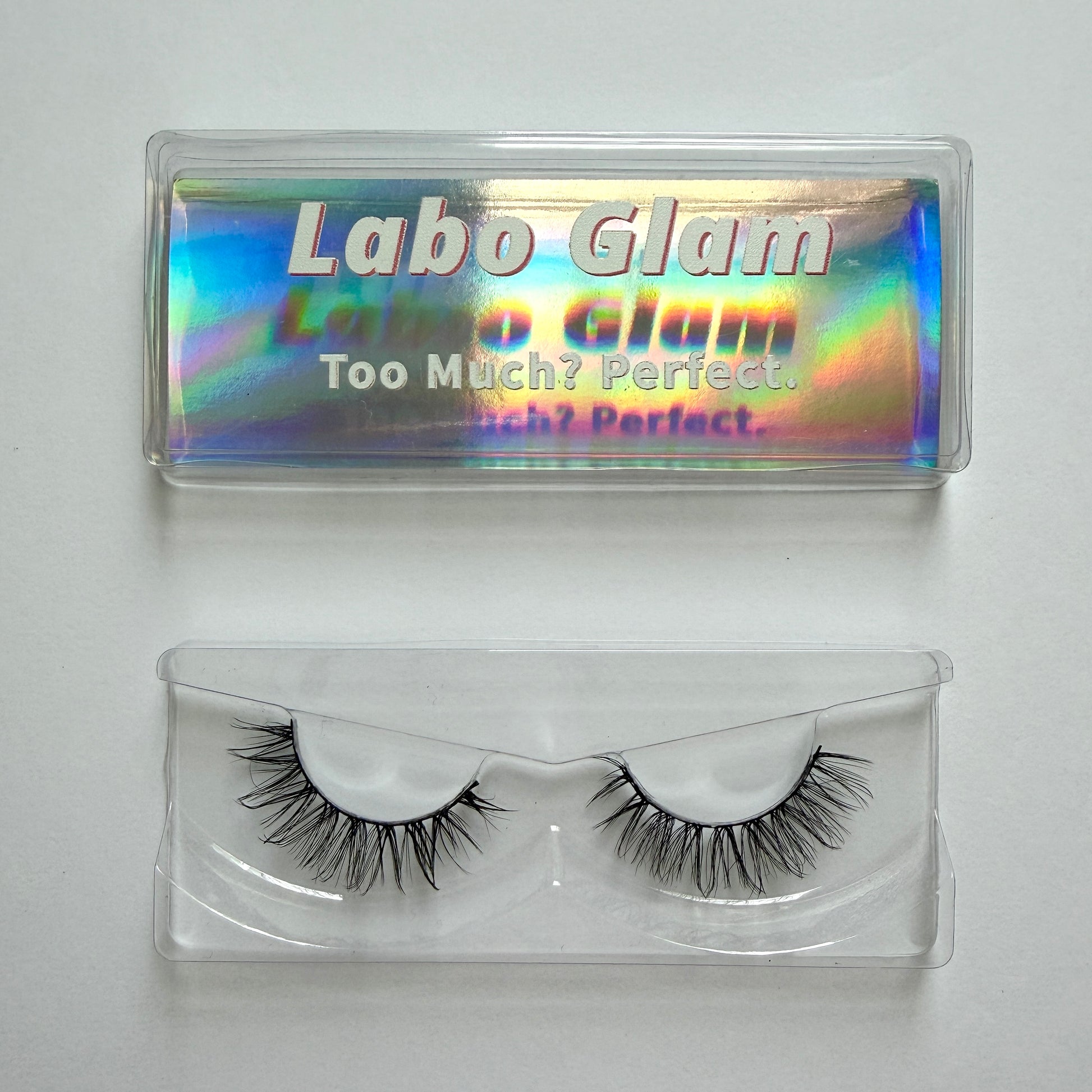 Wispy Spiky Full False Eyelashes 25mm Strip Lashes Scene Stealer by Labo Glam