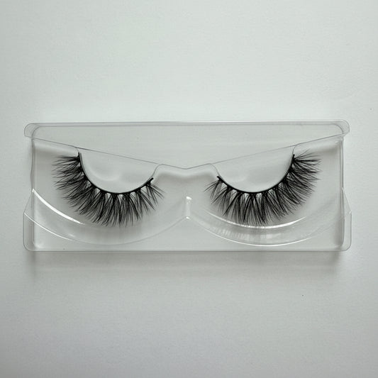 Pair of Wispy Spiky Full False Eyelashes 25mm Strip Lashes Scene Stealer by Labo Glam
