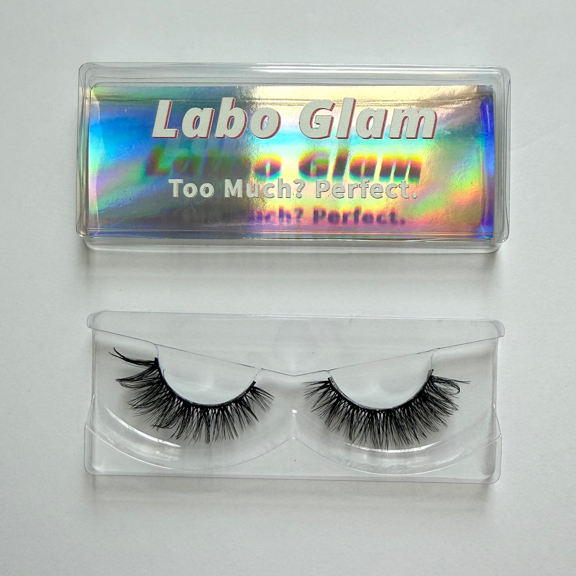 Full Wispy False Eyelashes 25mm Strip Lashes Clean Money by Labo Glam